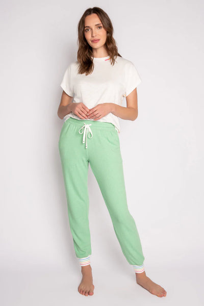 PJ Salvage Fresh & Fruity Pants - Fern Green