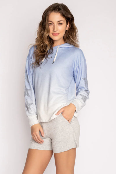 PJ Salvage Gradient Goodness Hoodie - Peri