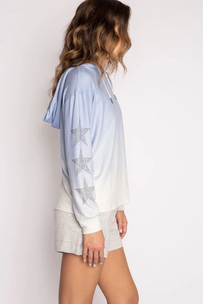 PJ Salvage Gradient Goodness Hoodie - Peri
