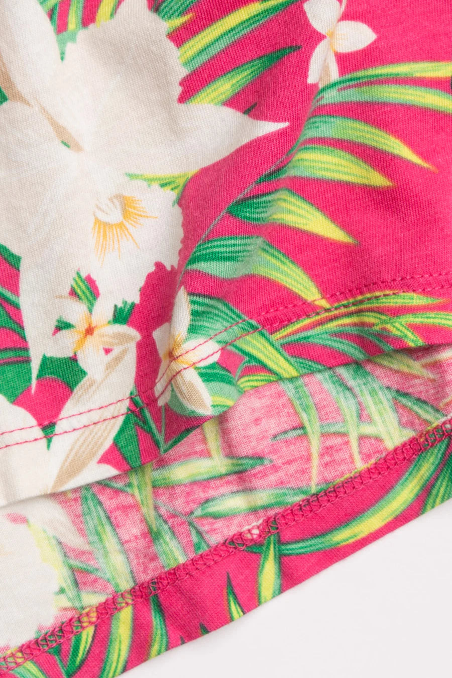 PJ Salvage Playful Prints Tropical Tank - Fuchsia