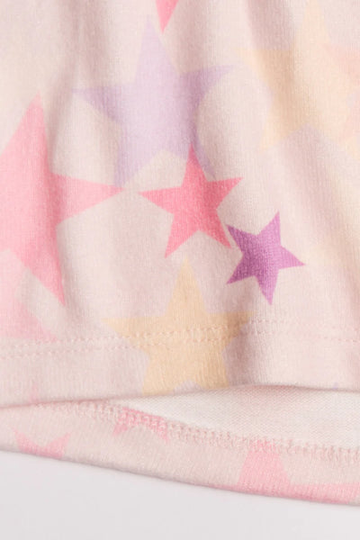 PJ Salvage Peachy Party Stars Hoodie - Blush