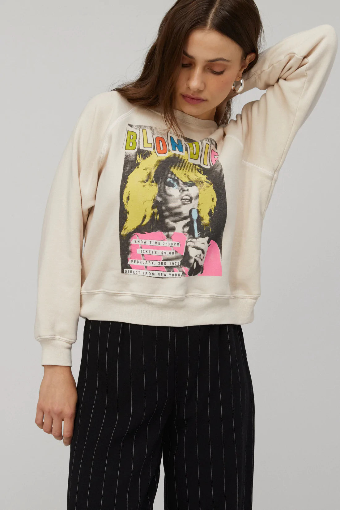 DayDreamer Blondie Show Time Crew - Dirty White