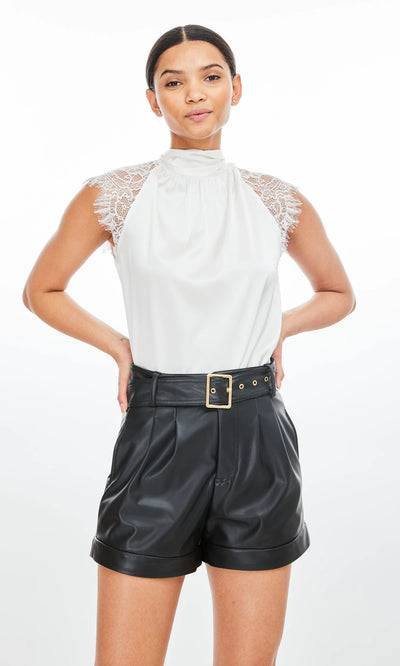 Generation Love Rachel Halter Blouse White