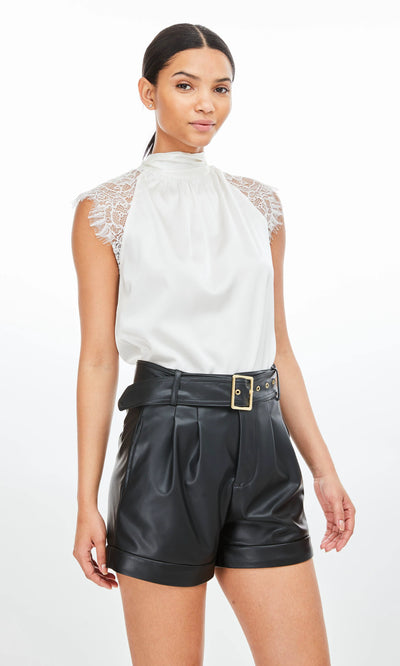 Generation Love Rachel Halter Blouse White