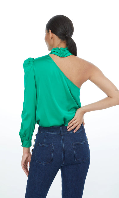 Generation Love Rosario Blouse Kelly Green