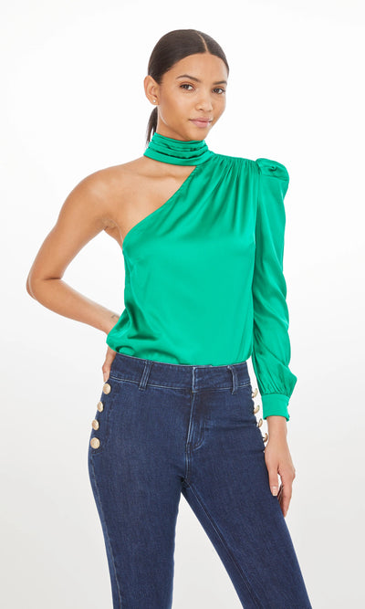 Generation Love Rosario Blouse Kelly Green