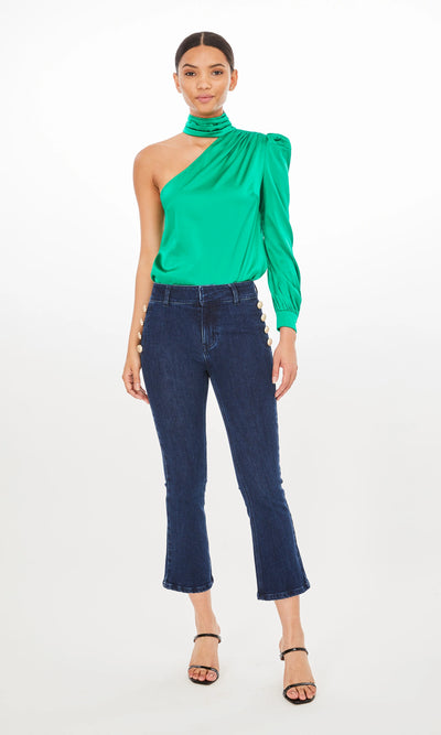 Generation Love Rosario Blouse Kelly Green
