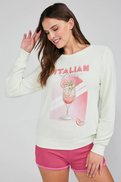 WILDFOX Italian Spritz BBJ Top - Mint