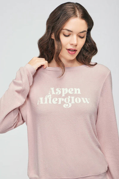 WILDFOX “Aspen Afterglow” Sweatshirt - Lilac