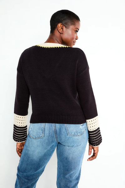 Lisa Todd Whip It Sweater - Black