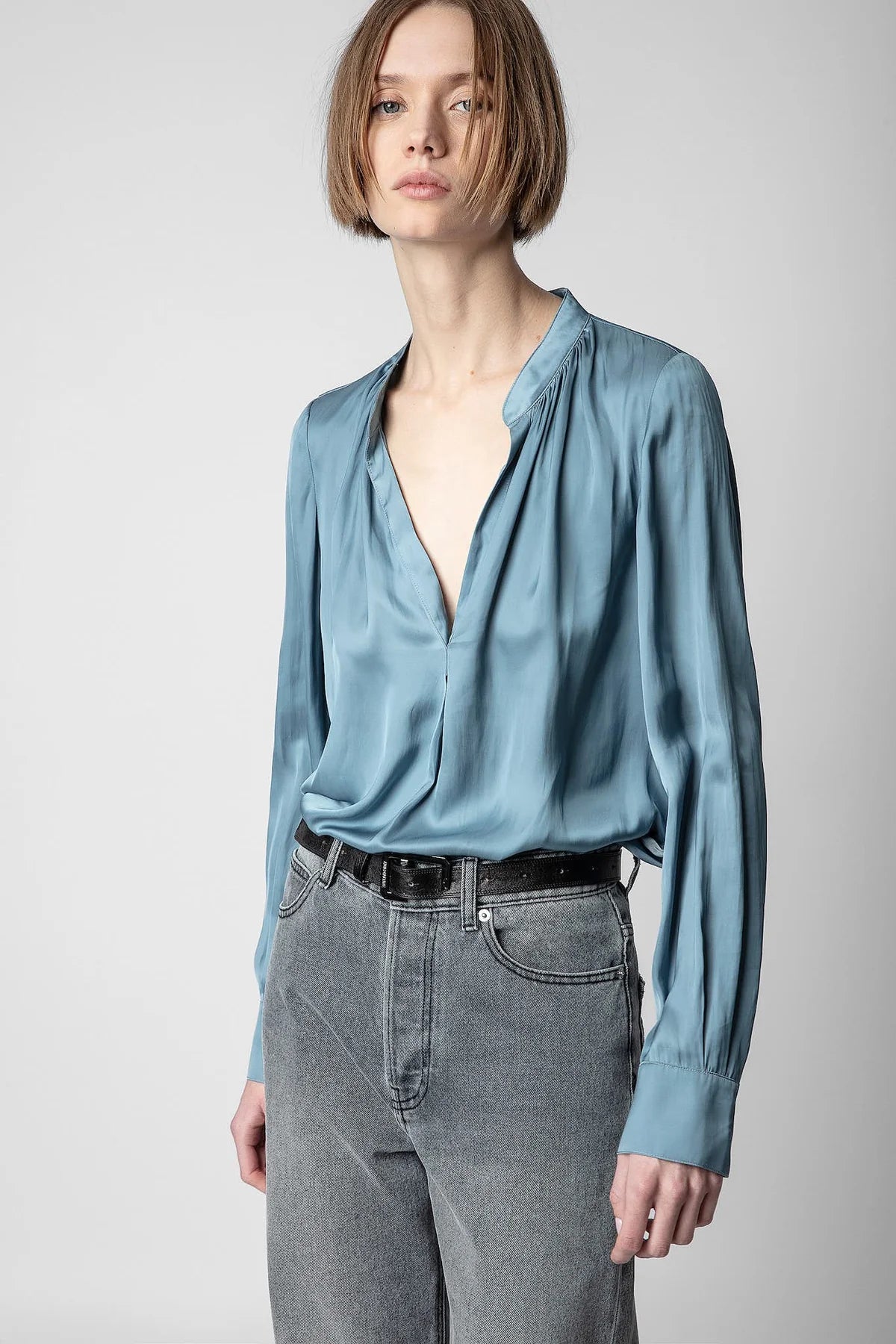 Zadig & Voltaire Tink Satin Blouse - Tonnerre