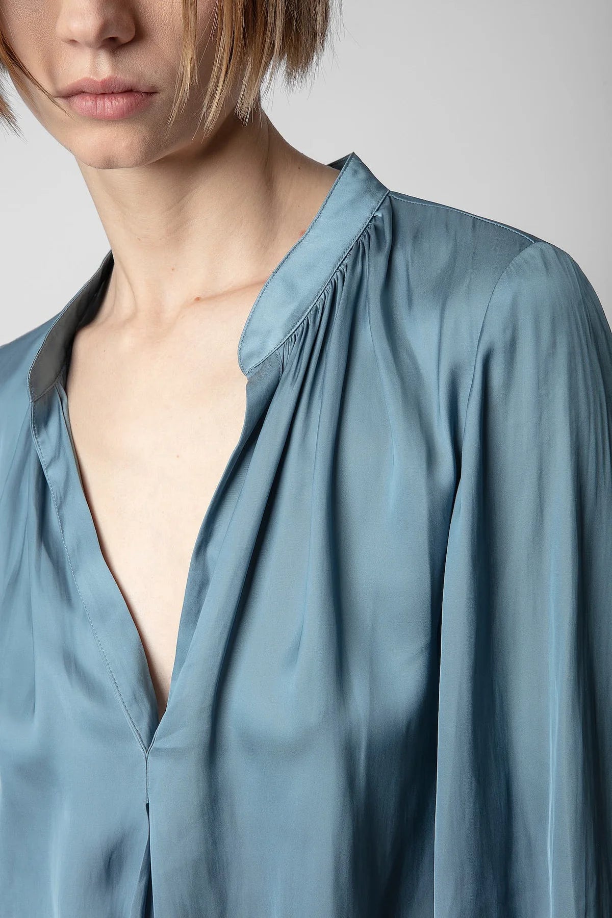 Zadig & Voltaire Tink Satin Blouse - Tonnerre