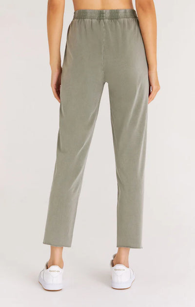 Z Supply Kaci Jersey Pant - Sage Green