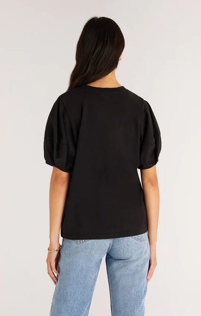 Z Supply Charlize Cotton Top - Black