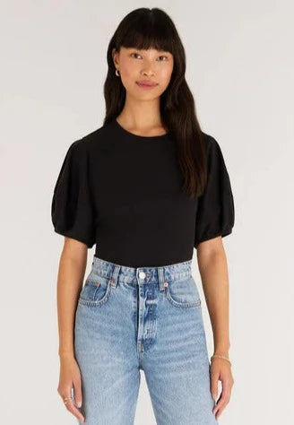 Z Supply Charlize Cotton Top - Black