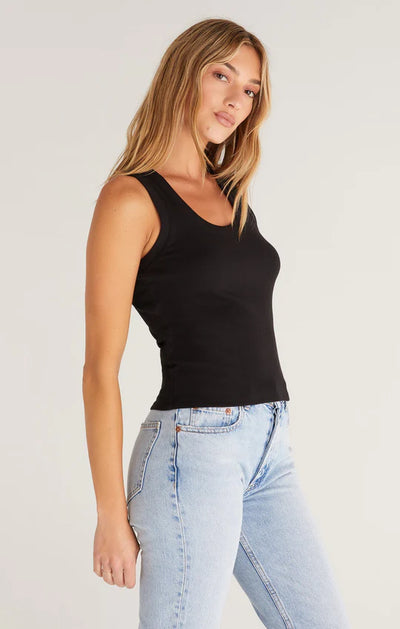Z Supply Sirena Rib Tank - Black