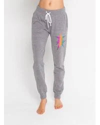 CHRLDR Asymmetrical Stars Jogger Grey