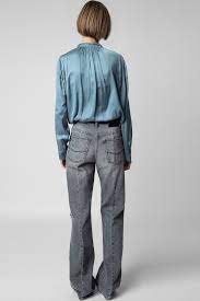 Zadig & Voltaire Tink Satin Blouse - Tonnerre