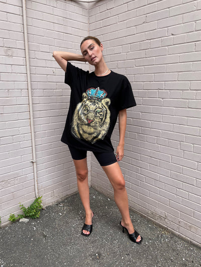 The Pink Door Tiger Queen Tee