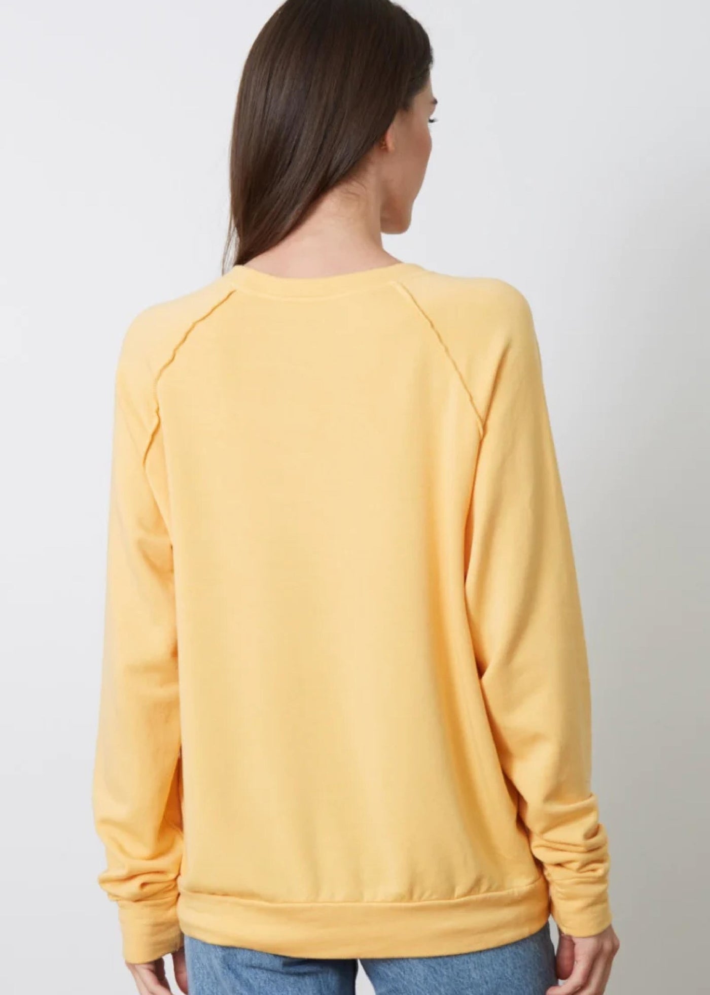 Good hYOUman “Saturday” Sweatshirt - Sun Yellow