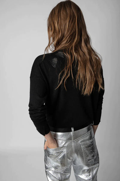 Zadig & Voltaire Gaby We Strass Cashmere Sweater