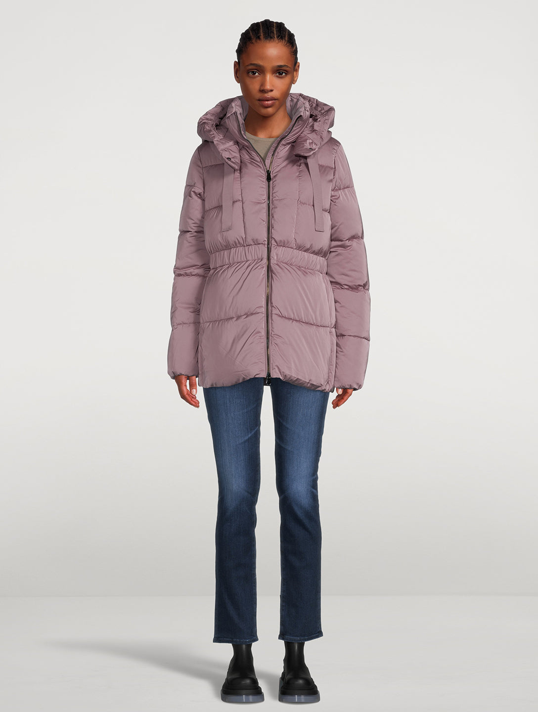 Save The Duck HAYA Hooded Coat - Withered Rose