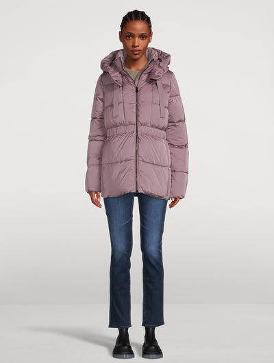 Save The Duck HAYA Hooded Coat - Withered Rose