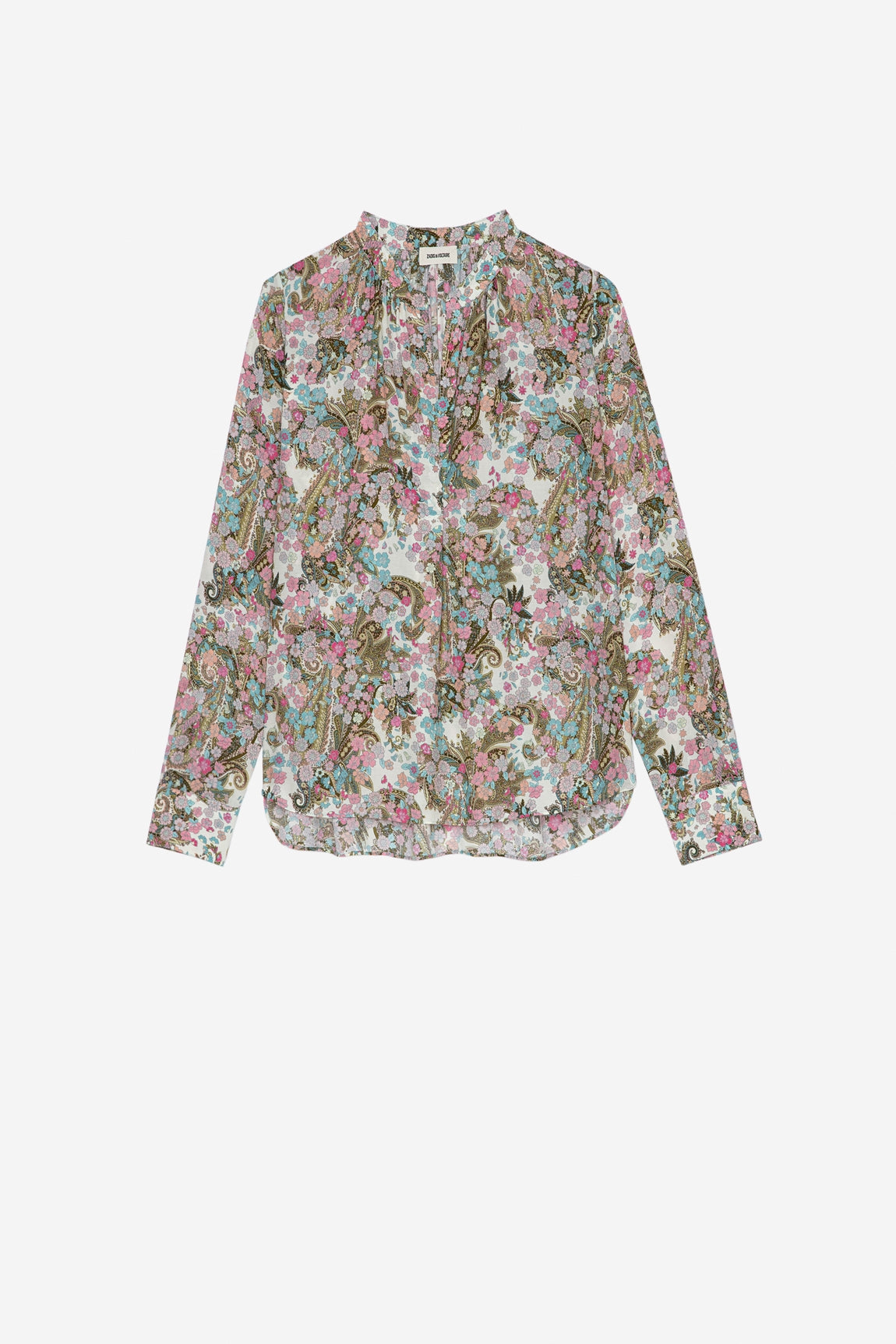 Zadig & Voltaire Tink Floral Blouse - Deep Parme