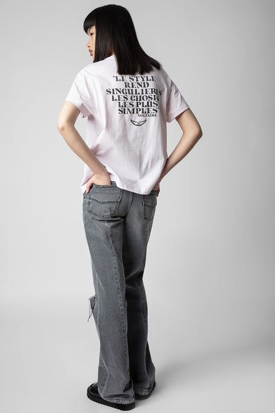 Zadig & Voltaire Omma T-Shirt - Pastel Pink