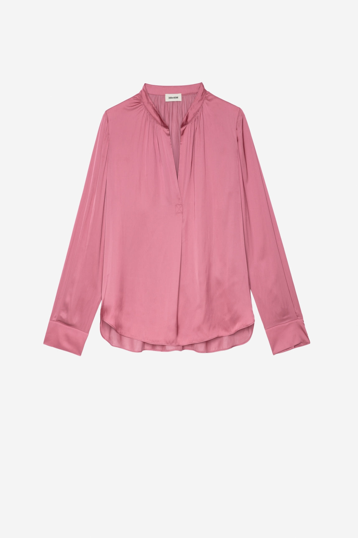 Zadig & Voltaire Tink Satin Blouse - Vieux Rose