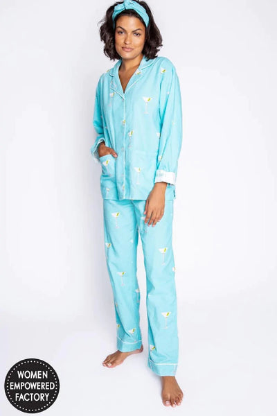 PJ Salvage Martini PJ Set - Mint