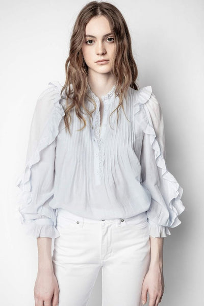 Zadig & Voltaire -Timmy Tomboy Pleated top