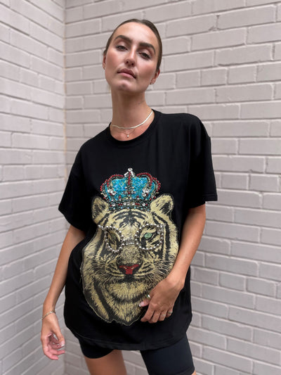 The Pink Door Tiger Queen Tee