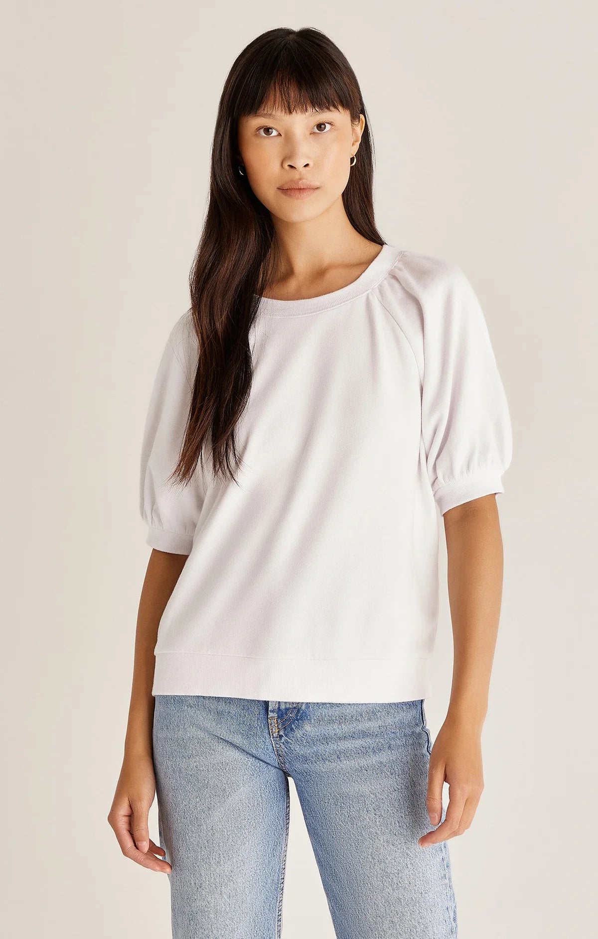 Z Supply Terry White Tee